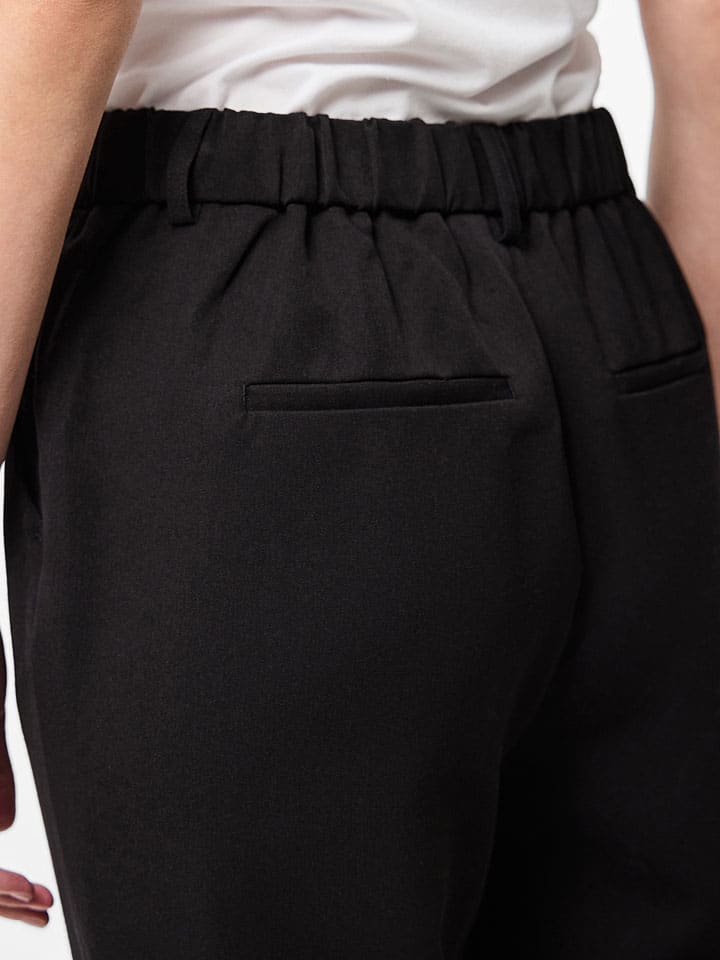 Nohavice Pieces Schwarz 907875 Hose "Pckamil" in Schwarz - 5