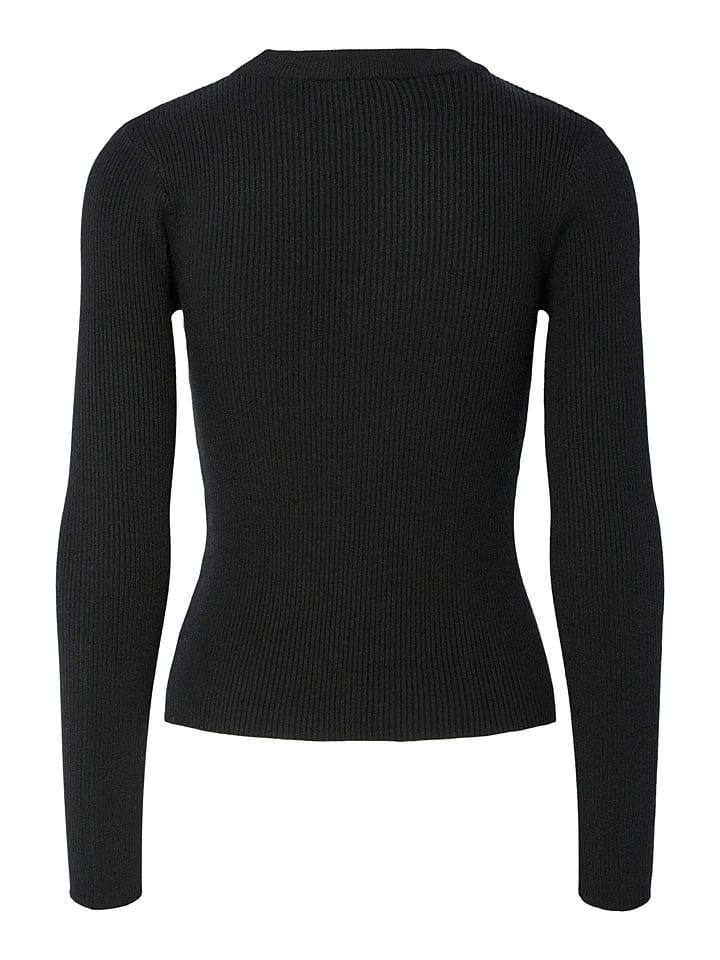 Pieces Schwarz 1403037 Longsleeve "Pcmira" in Schwarz - 2