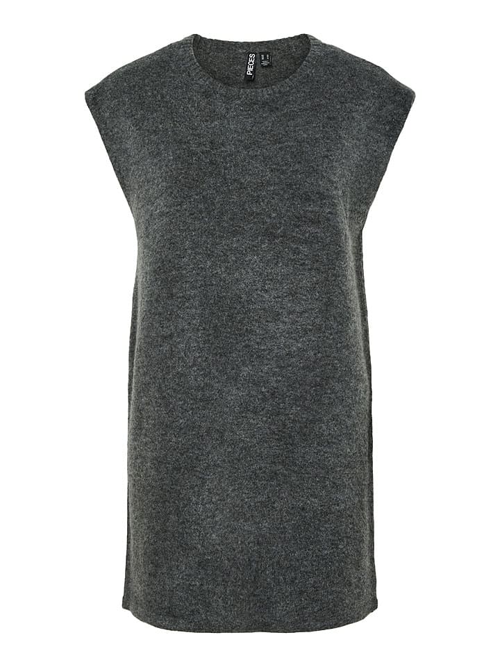 Šaty Pieces Anthrazit 876552 Strickkleid "Pcjiko" in Anthrazit - 1