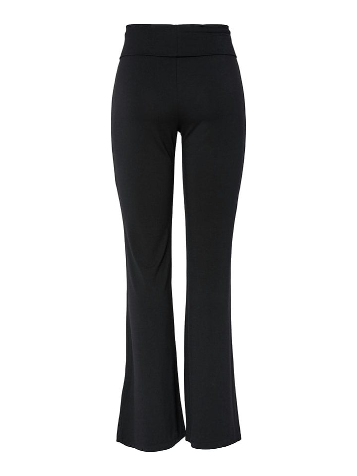 Nohavice Pieces Schwarz 957157 Hose "Pcmaliva" in Schwarz - 2