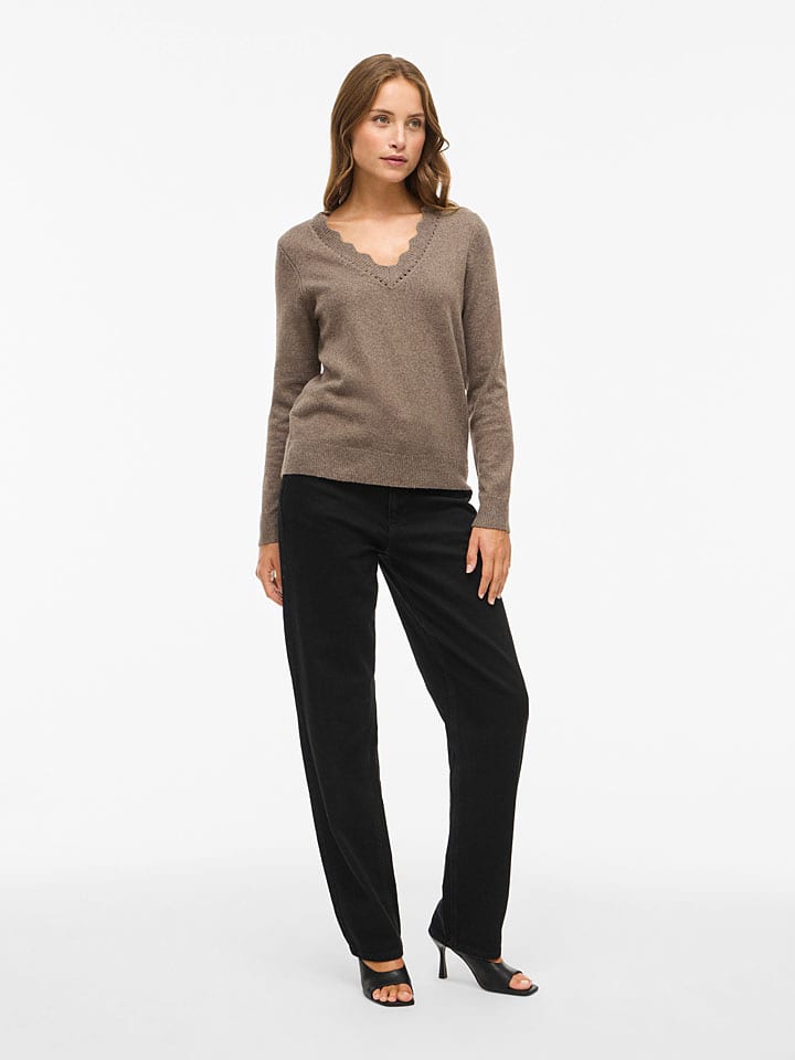 Sveter Vila Braun 6366323 Pullover "Vinikolina" in Braun - 2