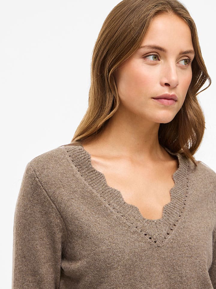 Sveter Vila Braun 6366323 Pullover "Vinikolina" in Braun - 4