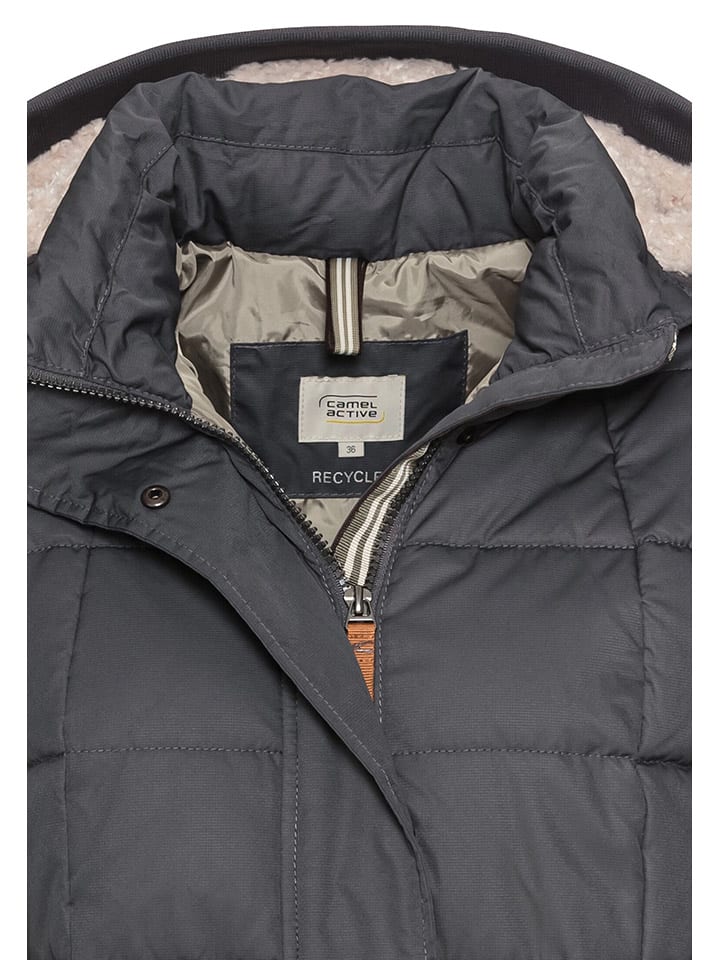 Dámska bunda Camel Active Anthrazit 9562819 Steppmantel in Anthrazit - 3