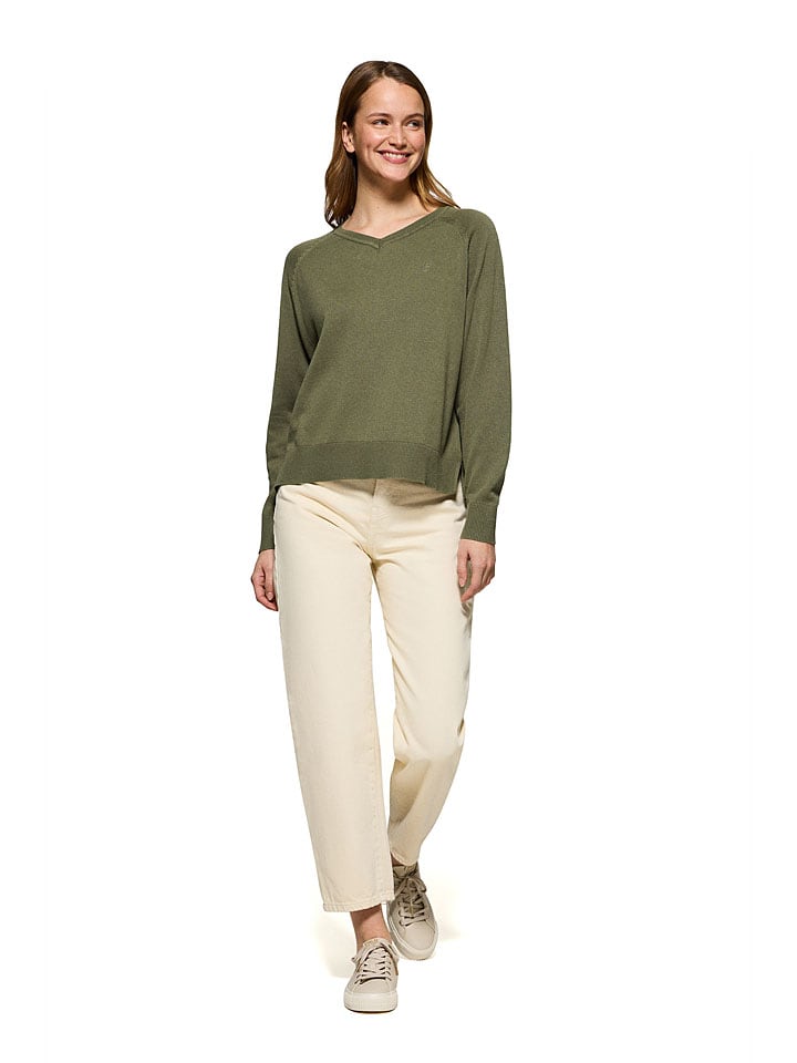 Sveter Polo Club Oliv 7063289 Pullover in Oliv - 4