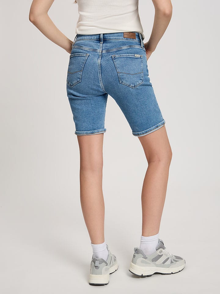 Kraťasy Cross Jeans Blau 1488592 Jeans-Shorts in Blau - 2