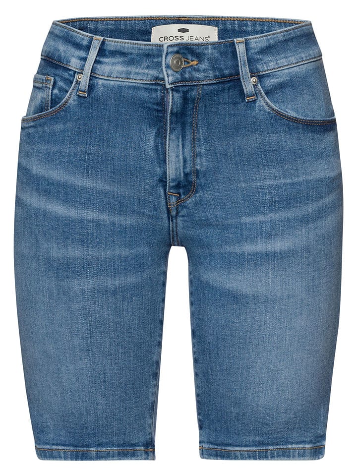 Kraťasy Cross Jeans Blau 1488592 Jeans-Shorts in Blau - 6