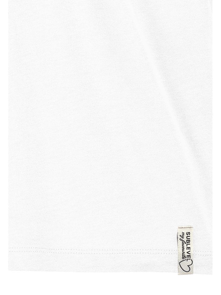 Tričko Sublevel Weiß/ Schwarz 2692588 2er-Set: Shirts in Weiß/ Schwarz - 7