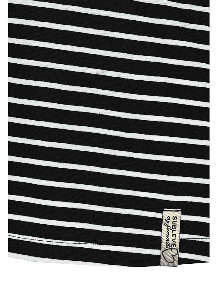 Tričko Sublevel Weiß/ Schwarz 2692588 2er-Set: Shirts in Weiß/ Schwarz - 8