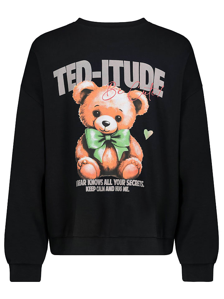 Mikina Sublevel Schwarz 3102582 Sweatshirt in Schwarz - 2
