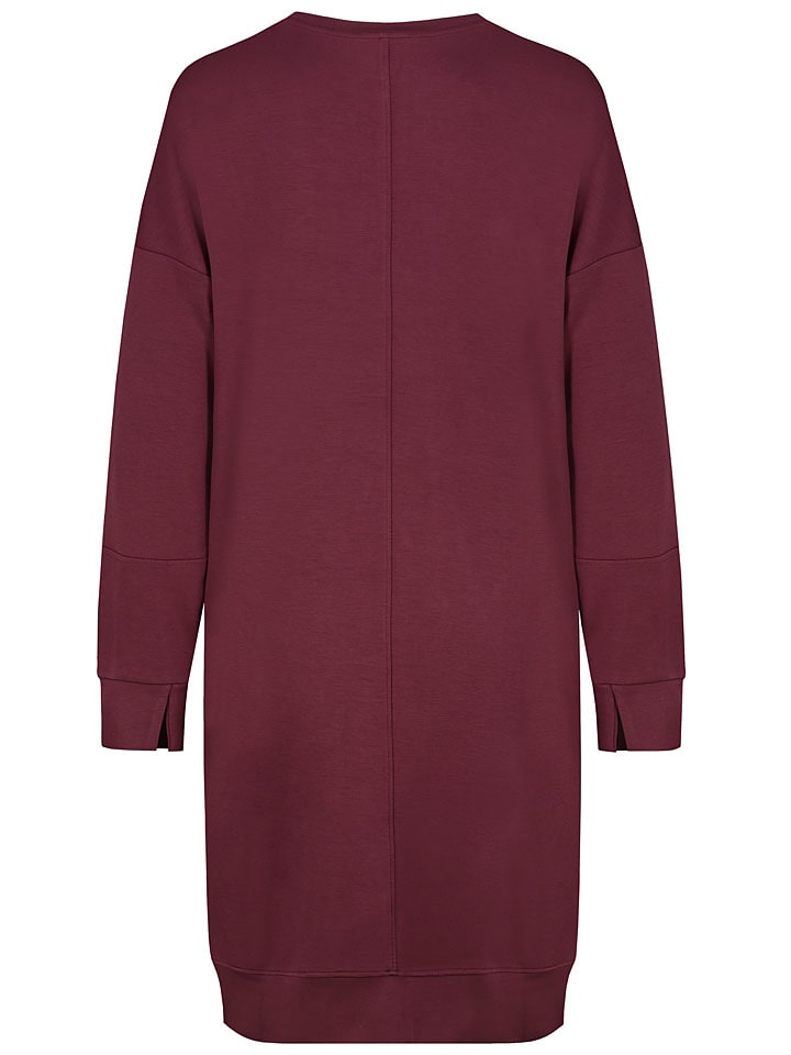 Šaty Sublevel Bordeaux 9516600 Sweatkleid in Bordeaux - 3