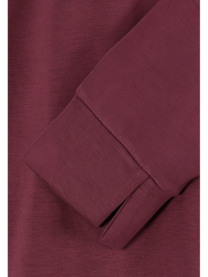 Šaty Sublevel Bordeaux 9516600 Sweatkleid in Bordeaux - 4