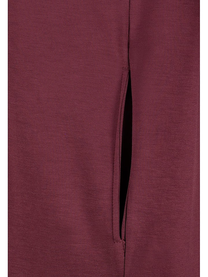 Šaty Sublevel Bordeaux 9516600 Sweatkleid in Bordeaux - 5