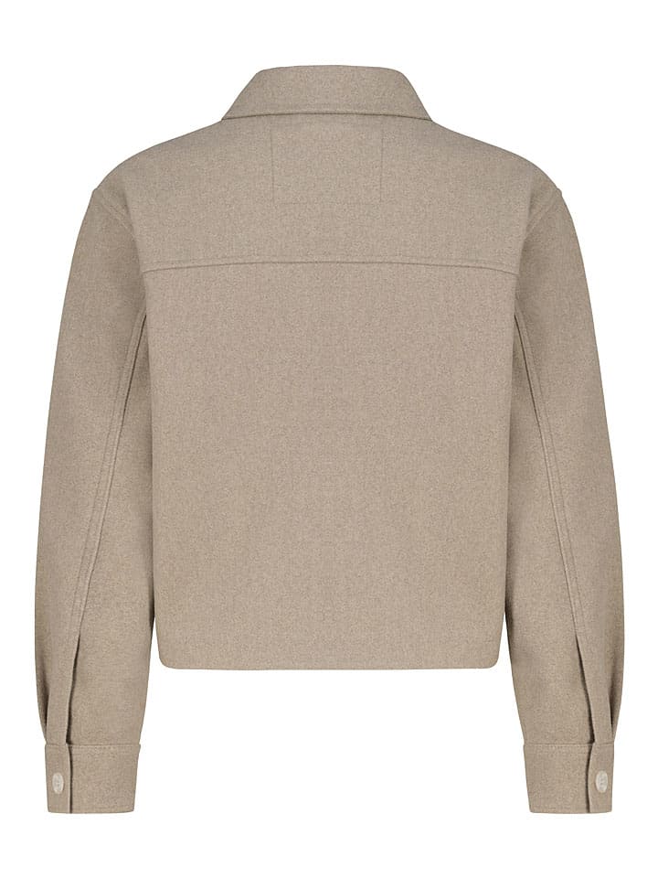 Dámska bunda Sublevel Beige 2417191 Hemdjacke in Beige - 3