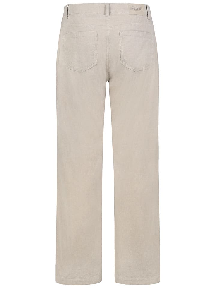 Nohavice Sublevel Sand 5205317 Cordhose in Sand - 3