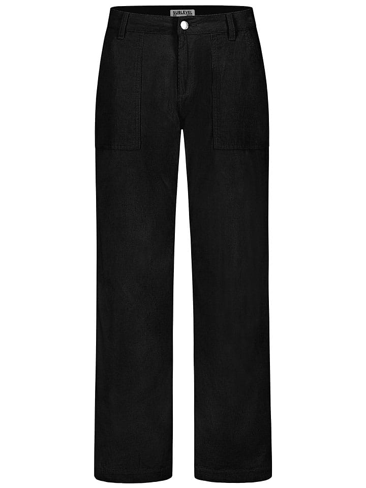 Nohavice Sublevel Schwarz 6565662 Cordhose in Schwarz - 2