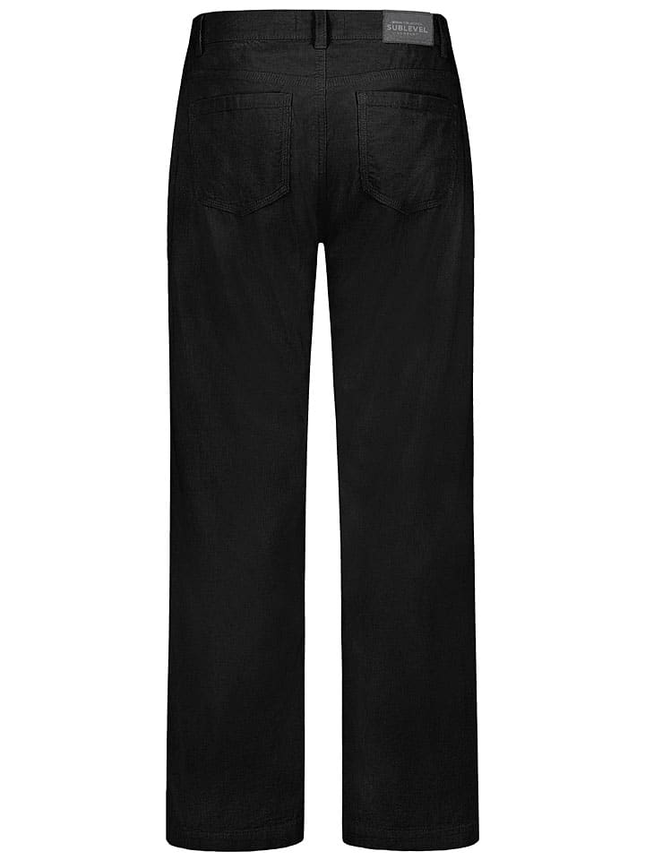 Nohavice Sublevel Schwarz 6565662 Cordhose in Schwarz - 3