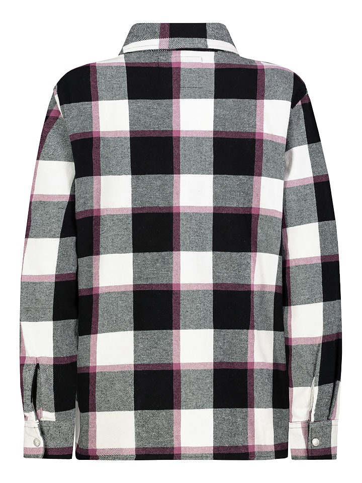 Košeľa Sublevel Schwarz/ Weiß/ Pink 1611039 Hemd in Schwarz/ Weiß/ Pink - 2
