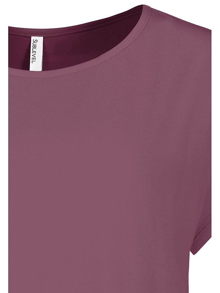 Sublevel Bordeaux 1250359 Bluse in Bordeaux - 3