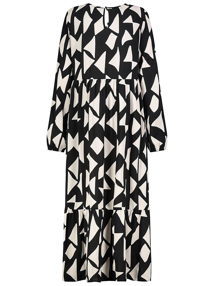 Šaty Sublevel Schwarz/ Creme 2658622 Kleid in Schwarz/ Creme - 2