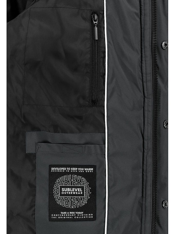 Bunda Sublevel Schwarz 4511653 Steppjacke in Schwarz - 7