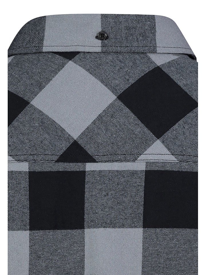 Košeľa Sublevel Grau/ Schwarz 4709401 Hemd in Grau/ Schwarz - 5