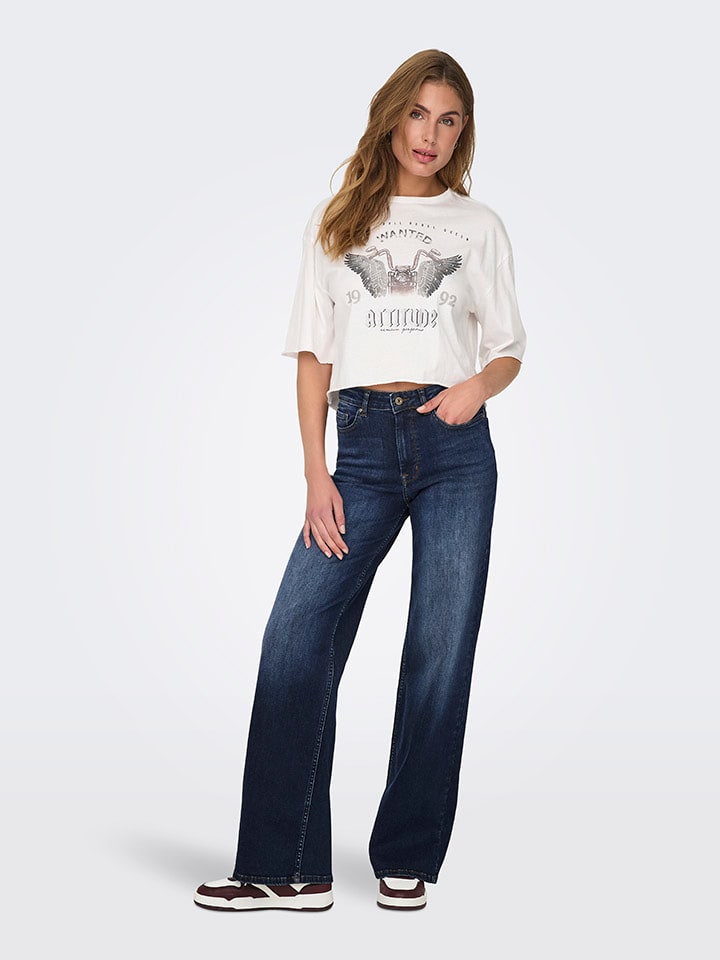 Dámske rifle ONLY Dunkelblau 5182445 Jeans - Comfort fit - in Dunkelblau - 2