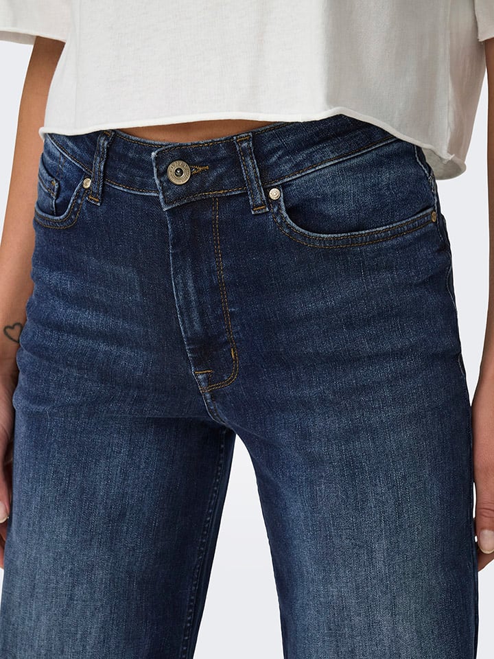 Dámske rifle ONLY Dunkelblau 5182445 Jeans - Comfort fit - in Dunkelblau - 4
