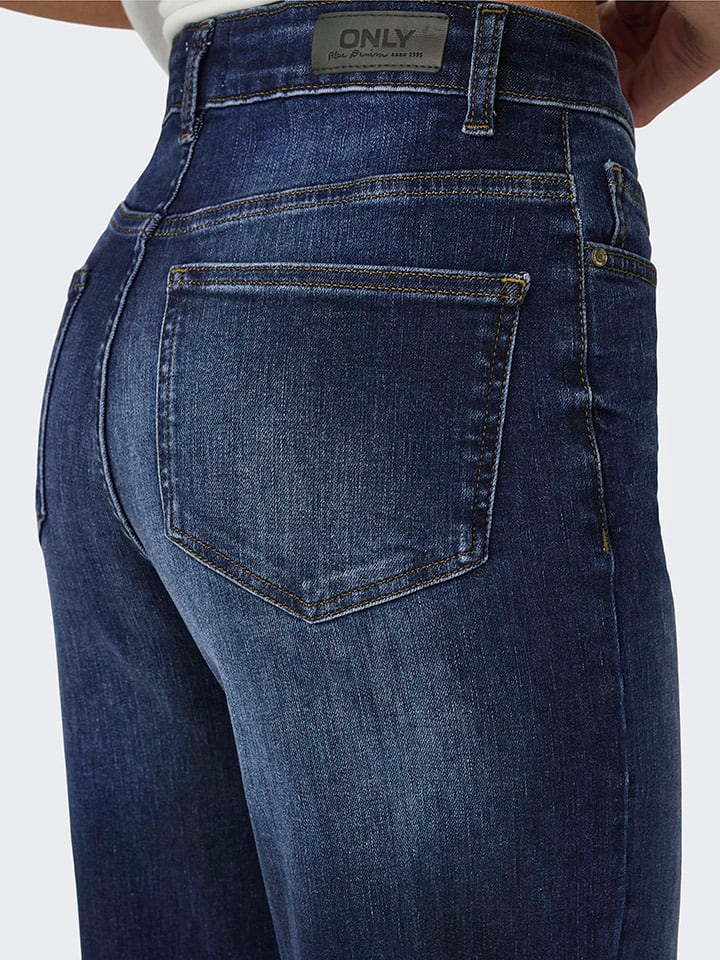 Dámske rifle ONLY Dunkelblau 5182445 Jeans - Comfort fit - in Dunkelblau - 5