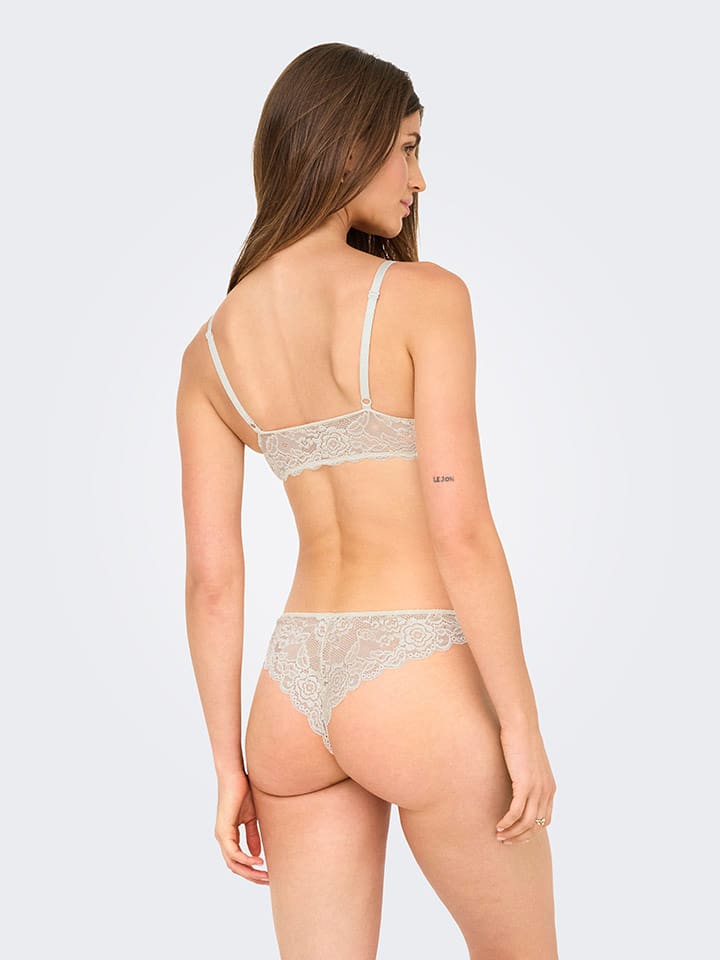 Športová podprsenka ONLY Creme 4918270 Bustier in Creme - 4