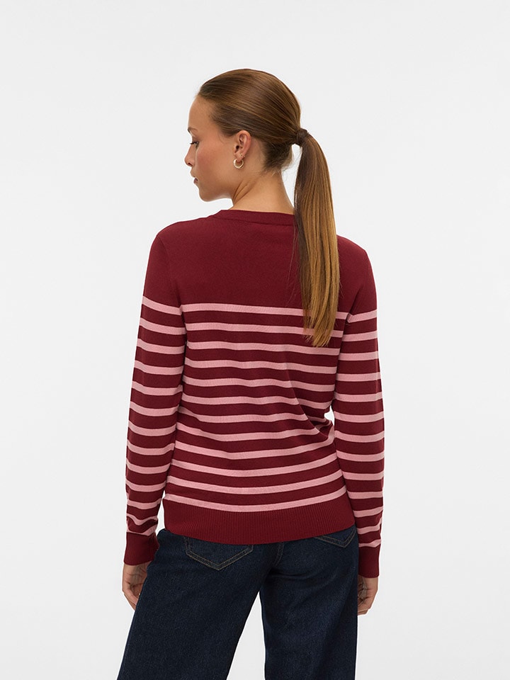 Sveter ONLY Bordeaux/ Rosa 4884159 Pullover in Bordeaux/ Rosa - 2
