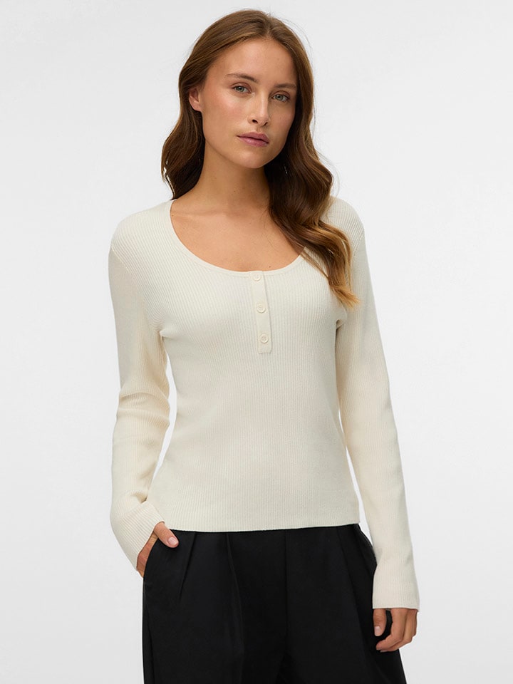 Sveter ONLY Creme 6813324 Pullover in Creme - 2