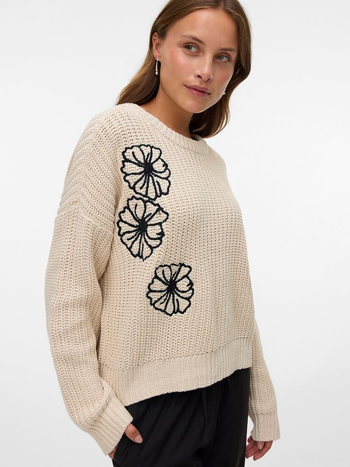 Sveter ONLY Beige 4652841 Pullover in Beige - 3