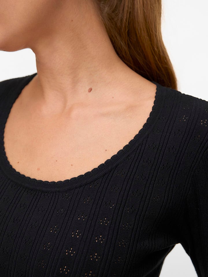 ONLY Schwarz 8699031 Longsleeve in Schwarz - 2