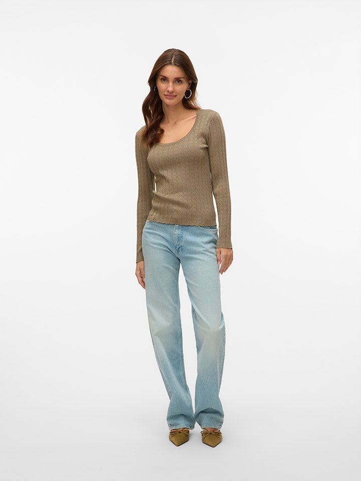 ONLY Taupe 292614 Longsleeve in Taupe - 3