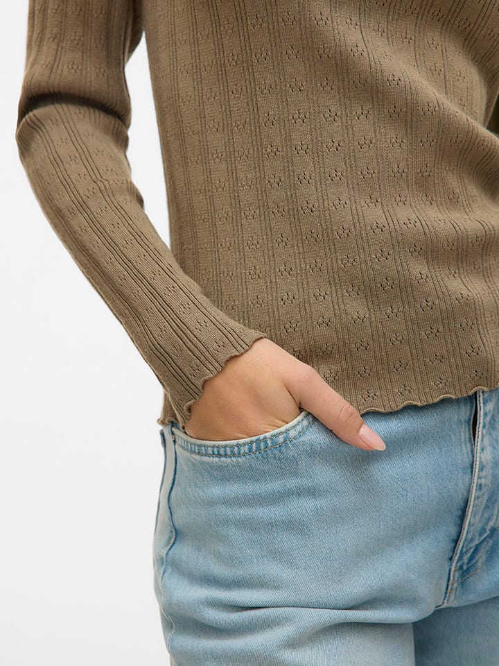ONLY Taupe 292614 Longsleeve in Taupe - 5
