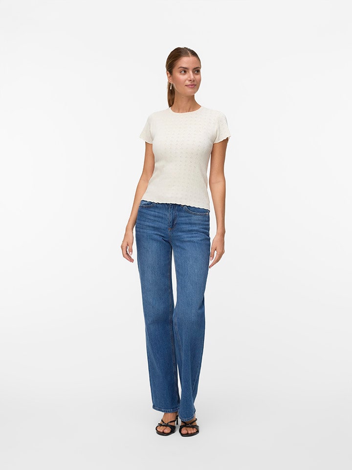 Tričko ONLY Creme 5398926 Shirt in Creme - 1