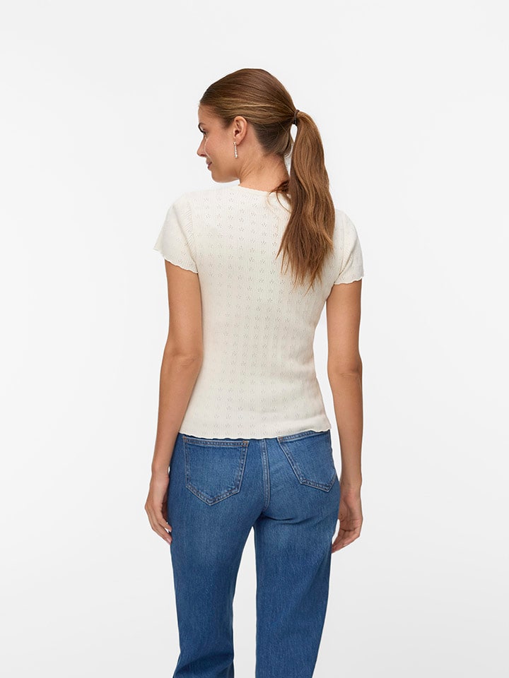 Tričko ONLY Creme 5398926 Shirt in Creme - 2