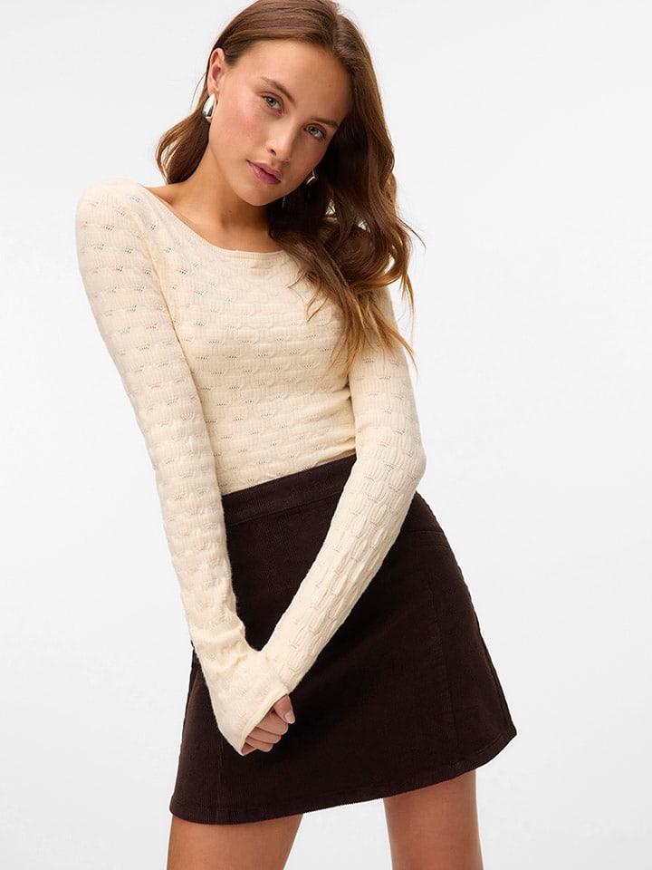 Sveter ONLY Beige 7441282 Pullover in Beige - 3