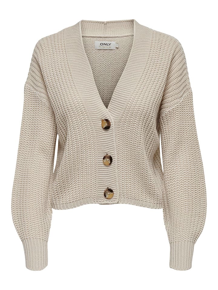 Sveter ONLY Beige 9021965 Cardigan in Beige - 5