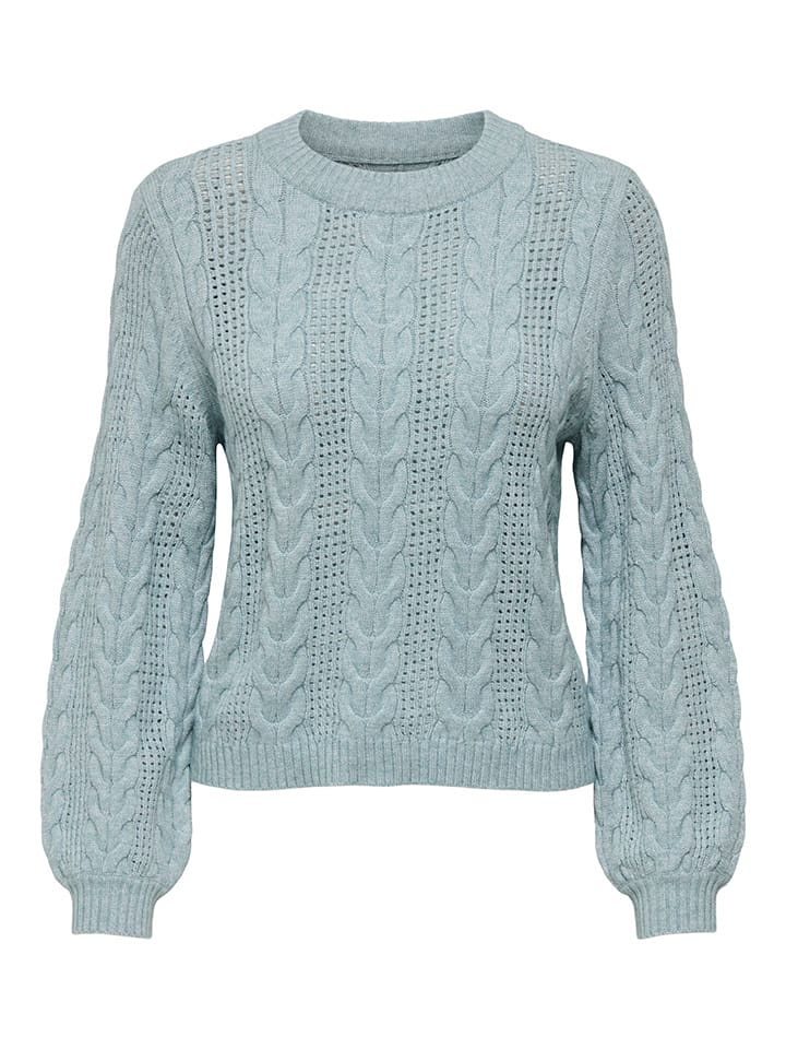 Sveter ONLY Hellblau 719142 Pullover in Hellblau - 3