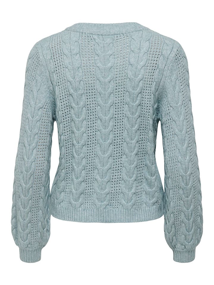 Sveter ONLY Hellblau 719142 Pullover in Hellblau - 4