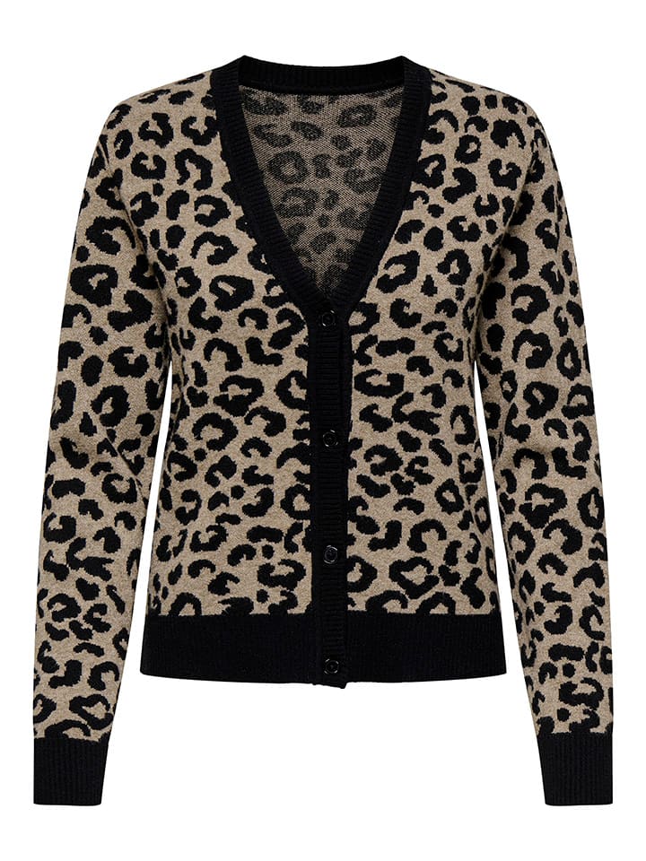 Sveter ONLY Hellbraun/ Schwarz 8557806 Cardigan in Hellbraun/ Schwarz - 6