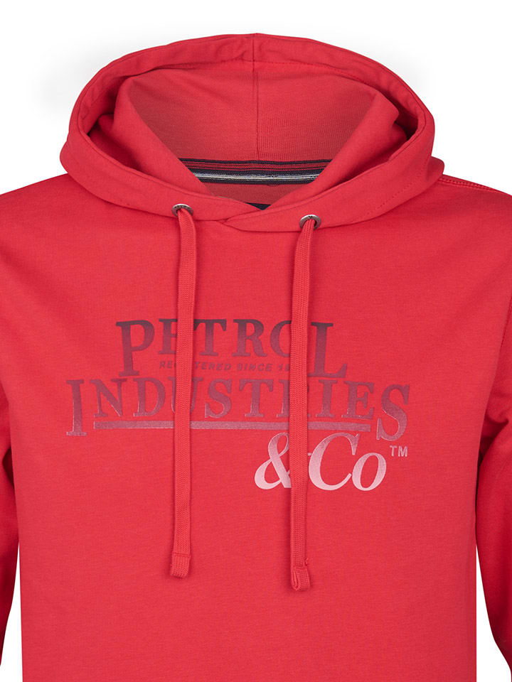 Mikina Petrol Industries Rot 5926425 Hoodie in Rot - 3