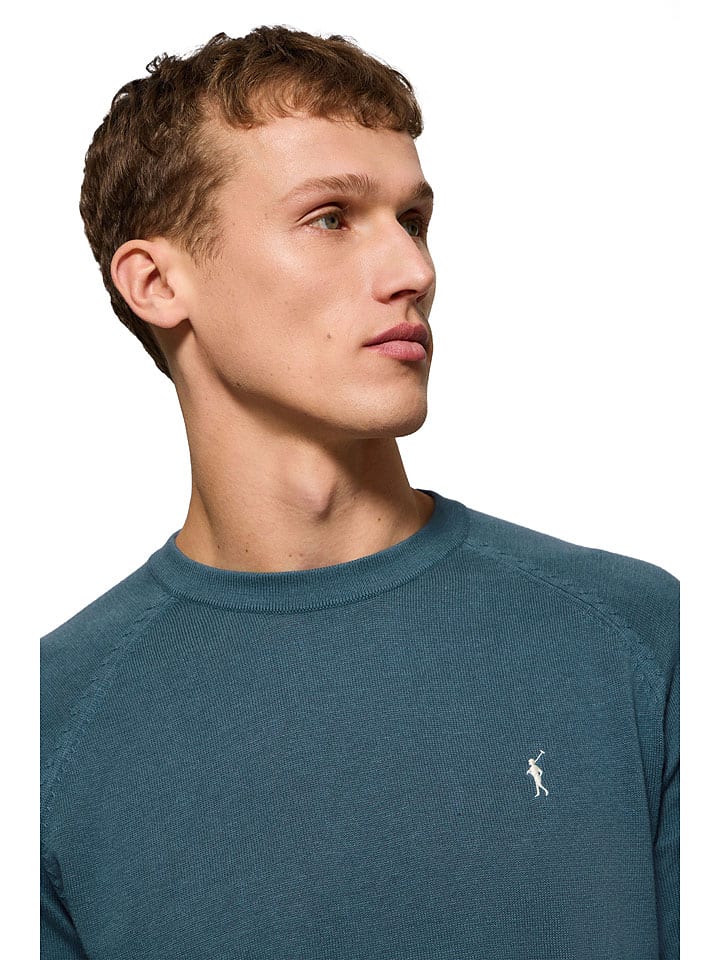 Sveter Polo Club Blau 2103056 Pullover in Blau - 3