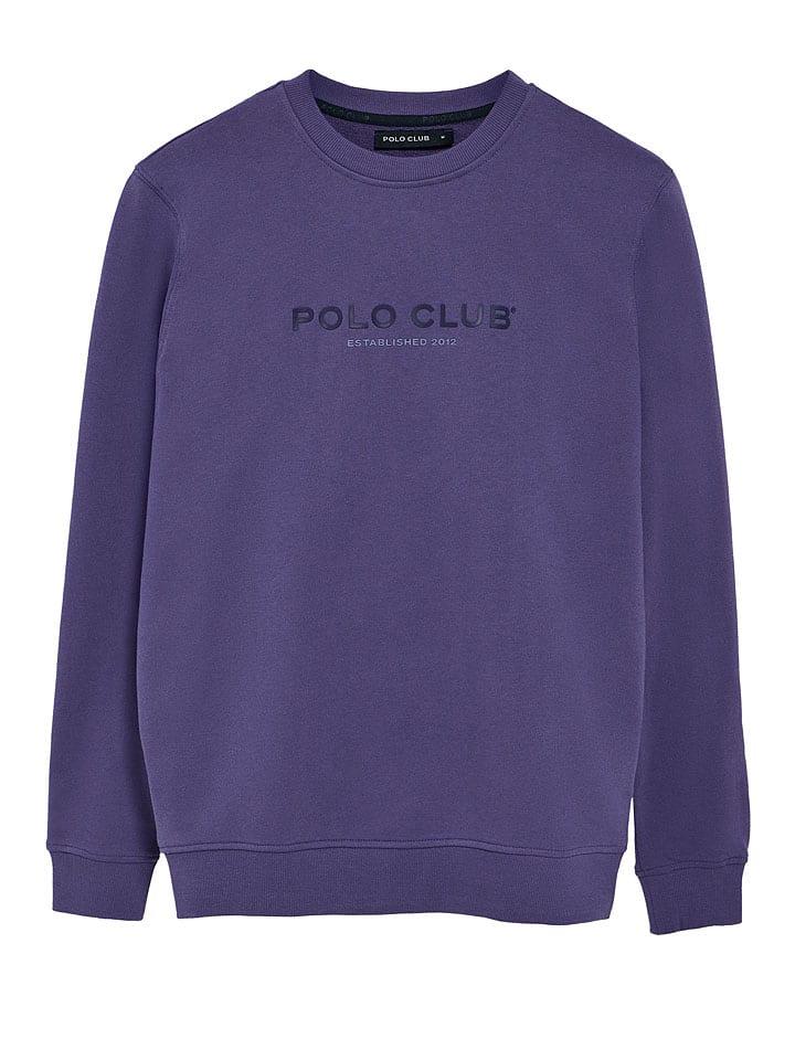 Mikina Polo Club Dunkelblau 255145 Sweatshirt in Dunkelblau - 5
