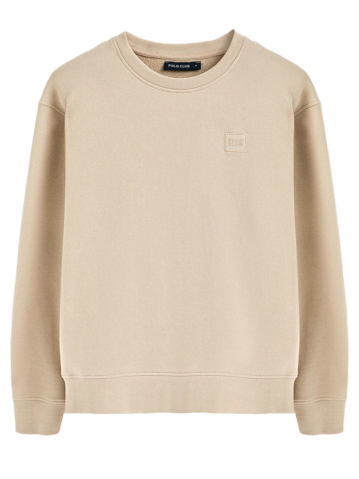 Mikina Polo Club Beige 461512 Sweatshirt in Beige - 5