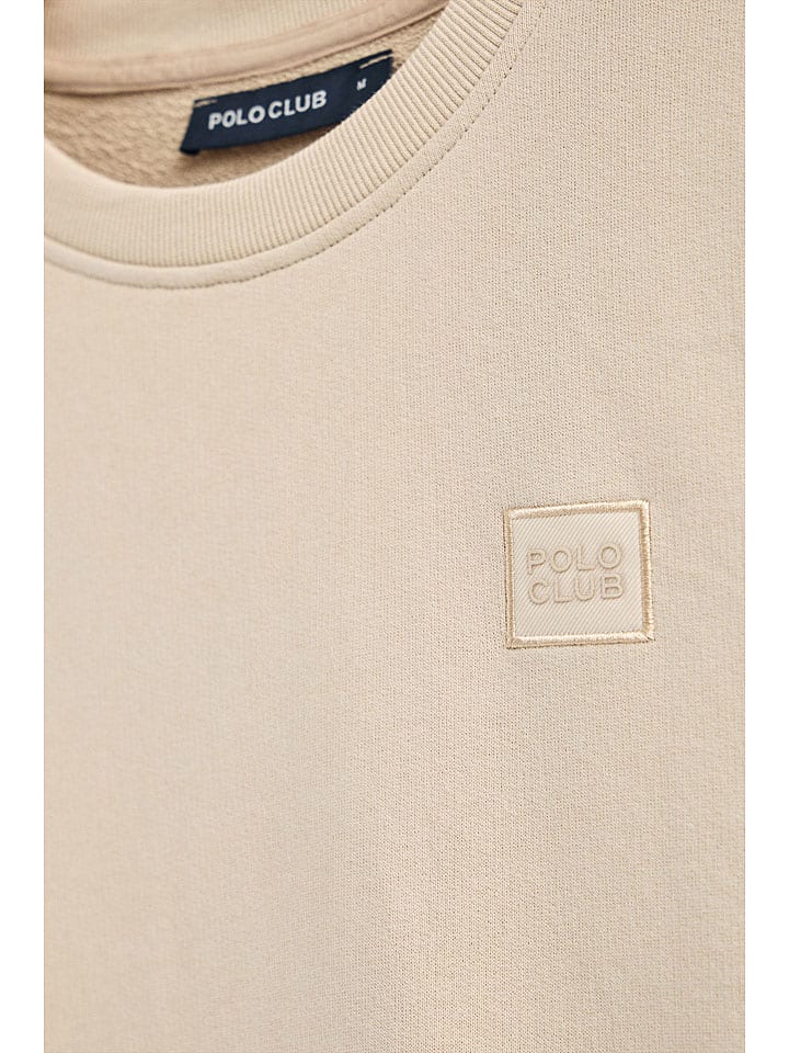 Mikina Polo Club Beige 461512 Sweatshirt in Beige - 6