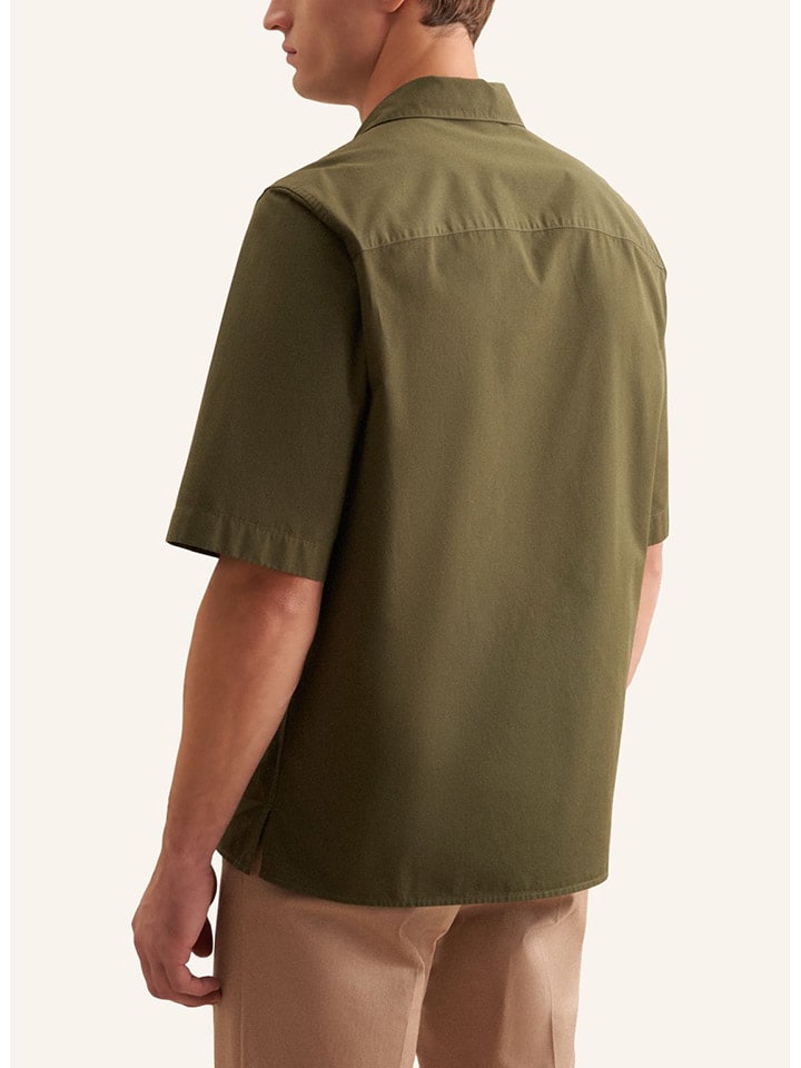 Košeľa Seidensticker Khaki 386151 Hemd - Regular fit - in Khaki - 2