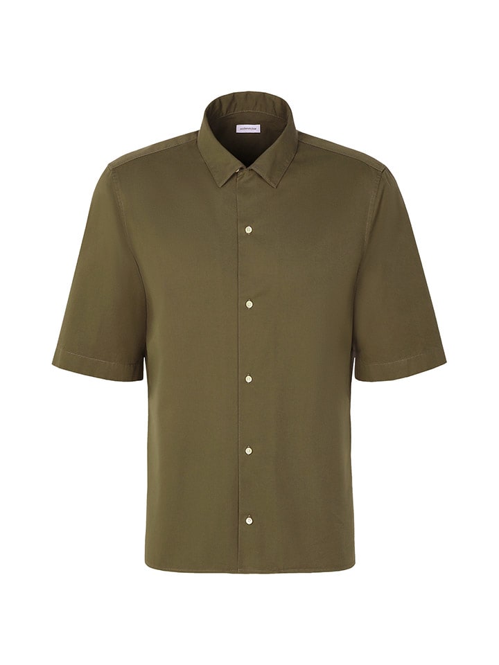 Košeľa Seidensticker Khaki 386151 Hemd - Regular fit - in Khaki - 3