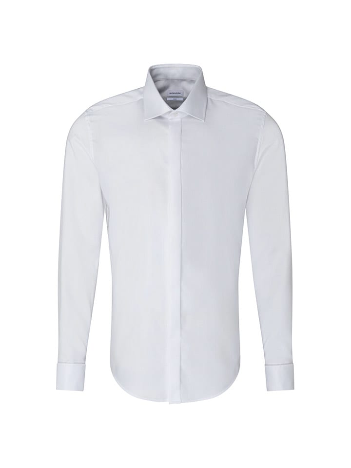 Košeľa Seidensticker Weiß 9503876 Hemd - Slim fit - in Weiß - 3